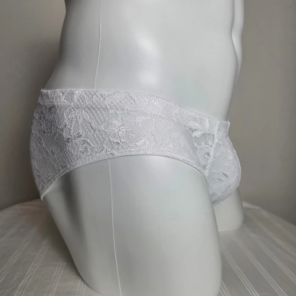 Cosabella Men's Luxury Italian Comfort Lace Micro Brief Soft Pouch Underwear